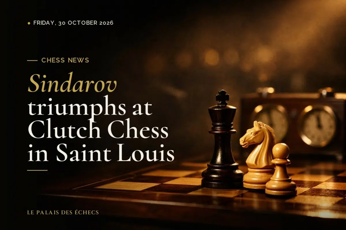 Sindarov triumphs at Clutch Chess in Saint Louis